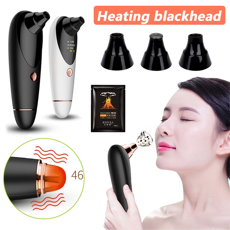 Ultrasonic Blackhead Remover Alat BARU untuk Jerawat Pori Cleaner Perawatan Wajah Blackhead Vakum