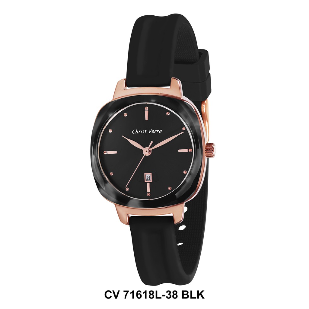 Jam Tangan Wanita Christ Verra CV 71618L-35 BLK