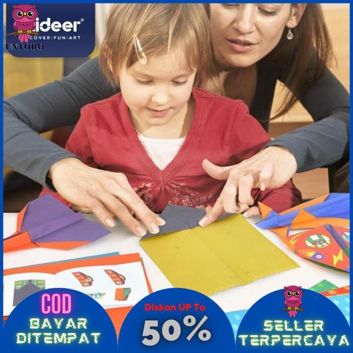 

READY COD TweedyToys - Mideer Origami Paper Planes A4 LIMITED EDITION