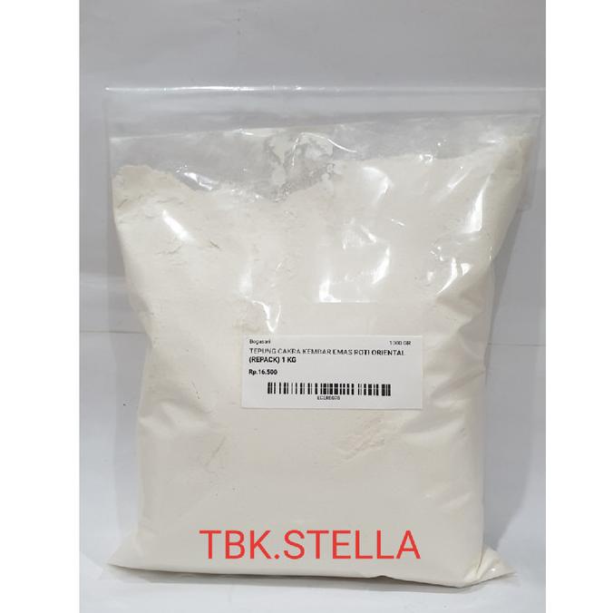 

TEPUNG CAKRA KEMBAR EMAS ROTI ORIENTAL (REPACK) 1 KG