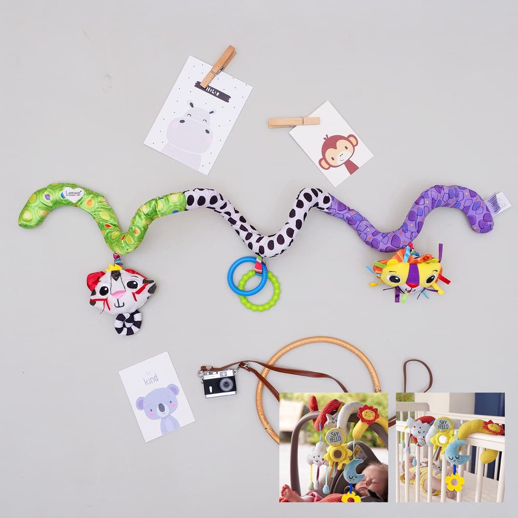 LIN030 Baby Box/ Crib Hanging Toys (Mainan Bayi Gantung di Tempat Tidur Bayi) Bisa Bunyi