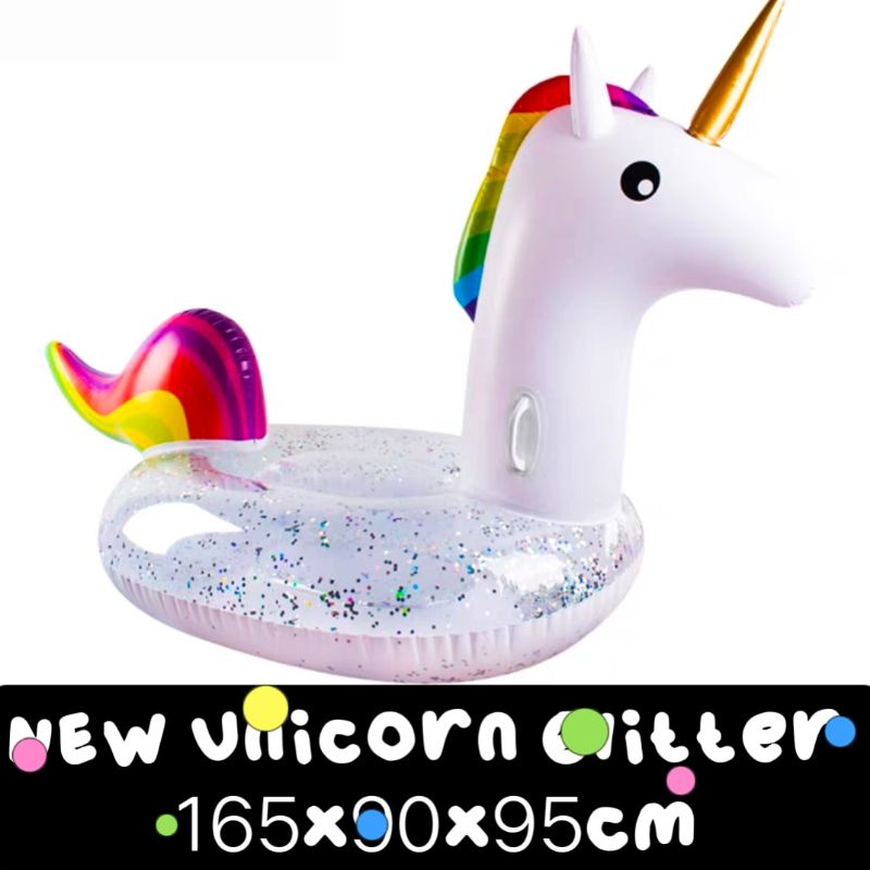 Unicorn Glitter Floaties