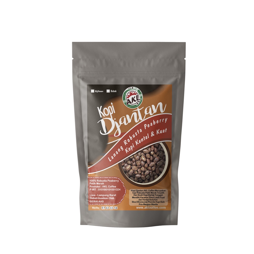 

Djantan Robusta Peaberry Kopi Lanang 100g