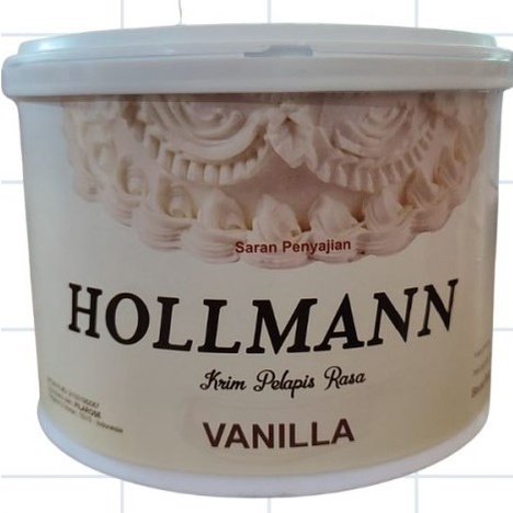 

HOLLMAN BUTTER CREAM RASA VANILLA - 1 KG