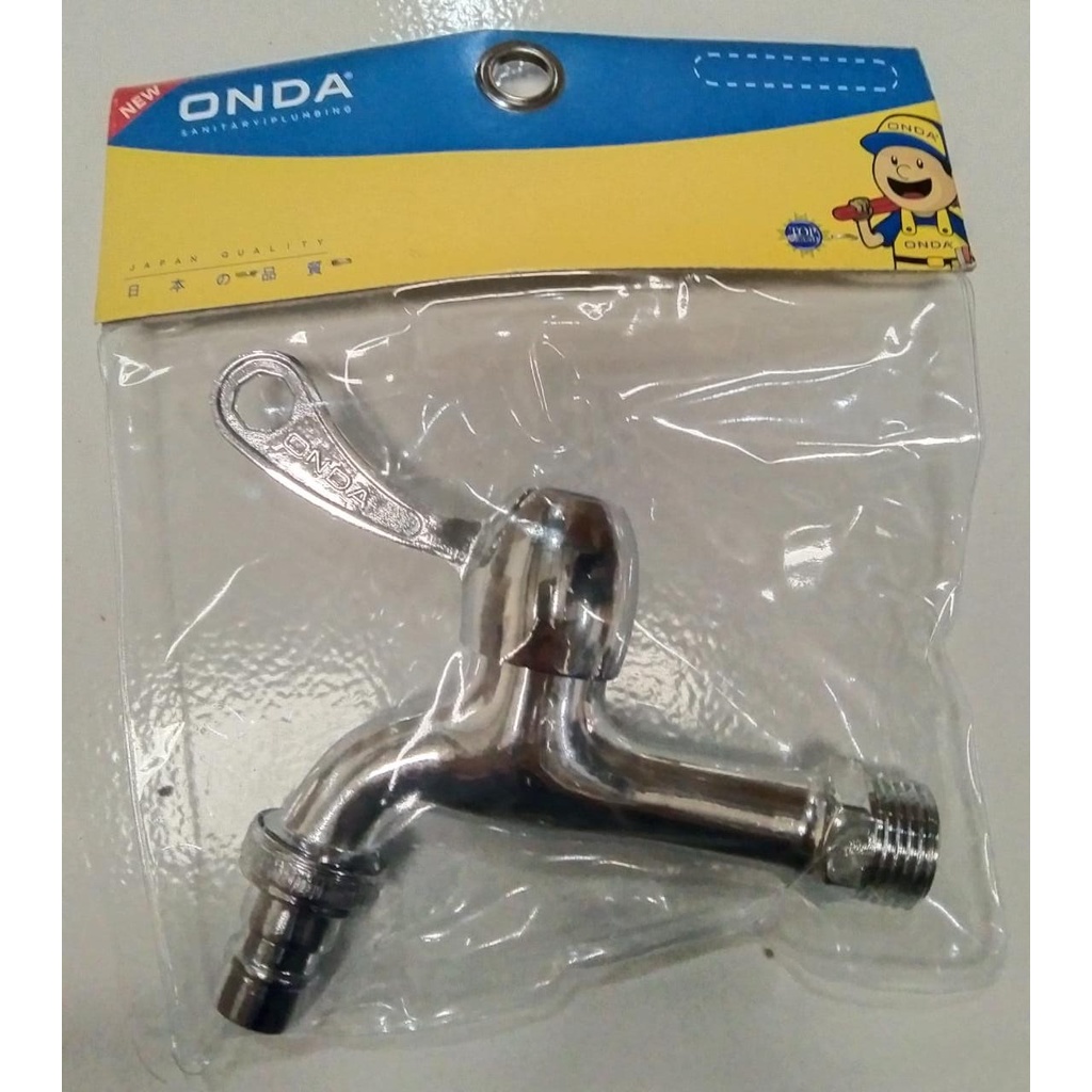 ONDA CLS 01 Kran Tembok Keran Taman Garden Tap 1/2&quot; 3/4&quot;