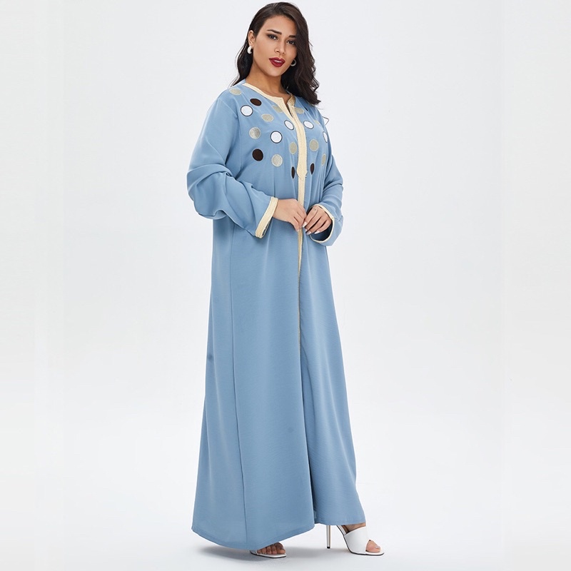 ABAYA GAMIS IMPORT WANITA ASIA EROPA ORIGINAL M-2XL JY5