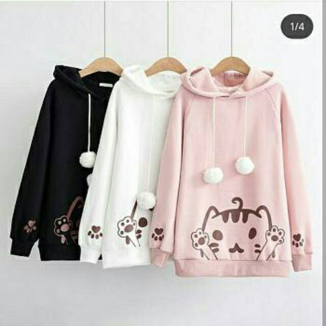 Pakaian wanita/outwear/Sweater Meow ck