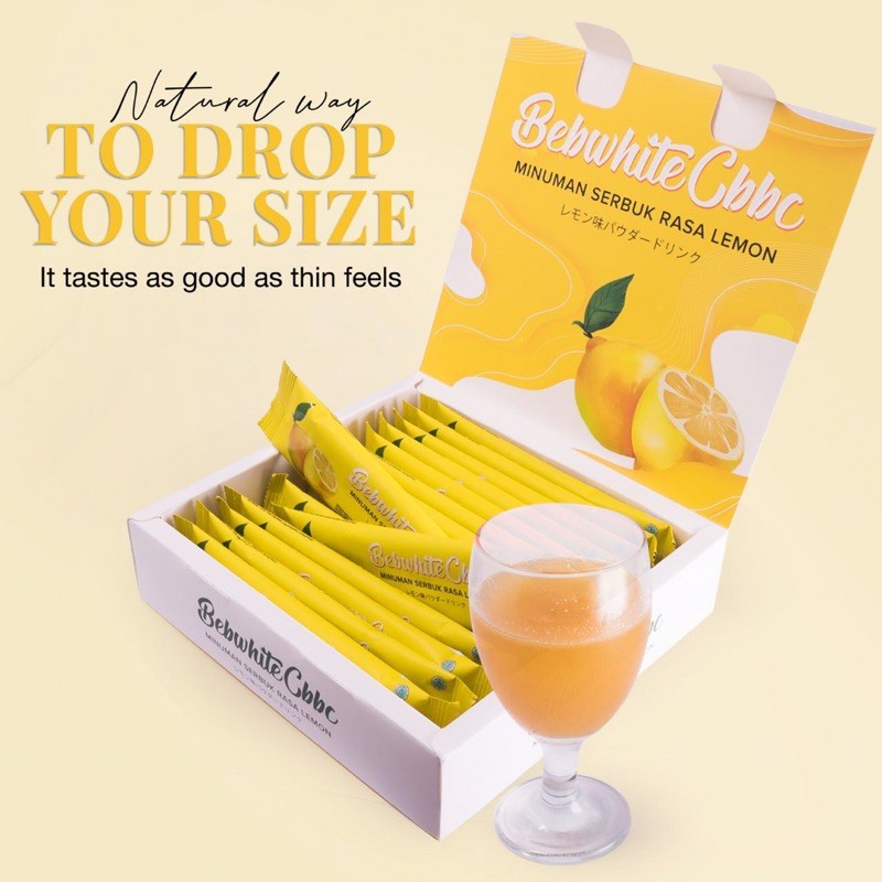 

Minuman Fiber Lemon penurun berat badan