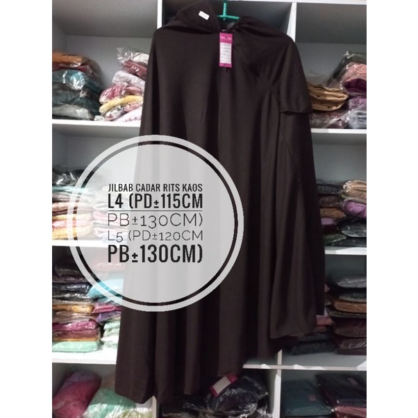 jilbab cadar rit kaos cadar resleting