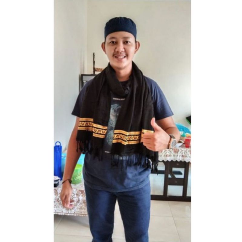 {COD} syal selendang tari selendang hitam /selendang toraja /aksesoris toraja-6