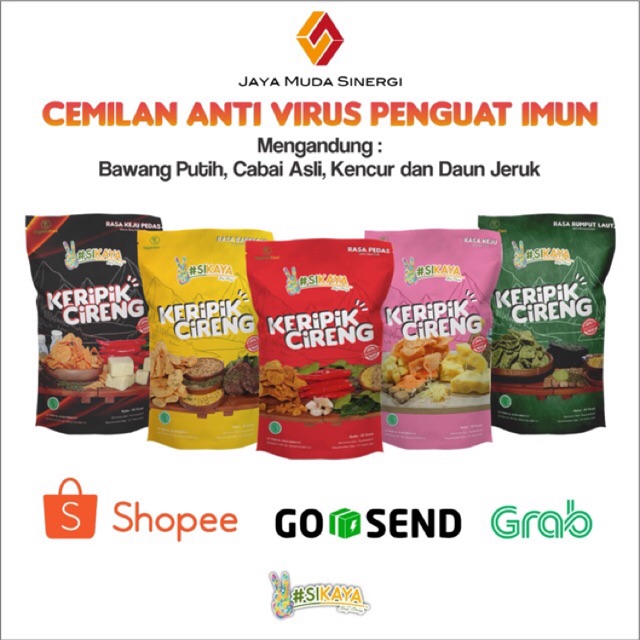 KERIPIK CIRENG SIKAYA - KEMASAN BESAR 135GRAM- CIRENG KHAS BANDUNG - DISTRIBUTOR CIRENG KAYARASAFOOD