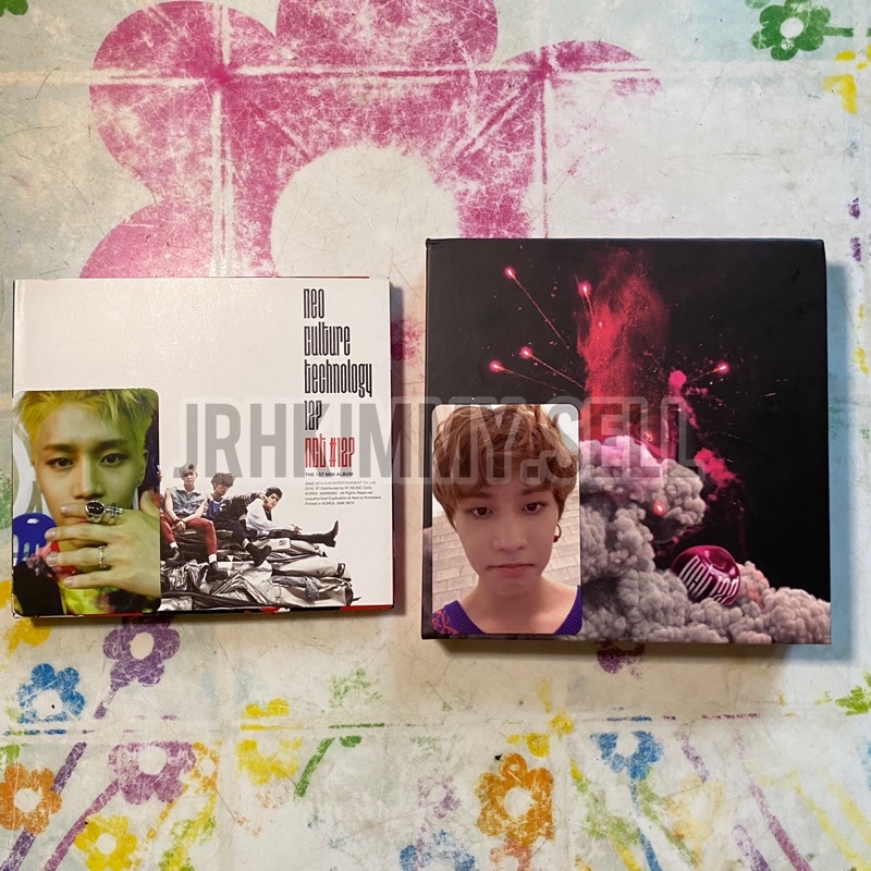 NCT 127 1st & 3rd Mini Album FIRE TRUCK & CHERRY BOMB with Taeil photocard