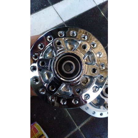 tromol depan tiger revo awal lubang 6 ori copotan