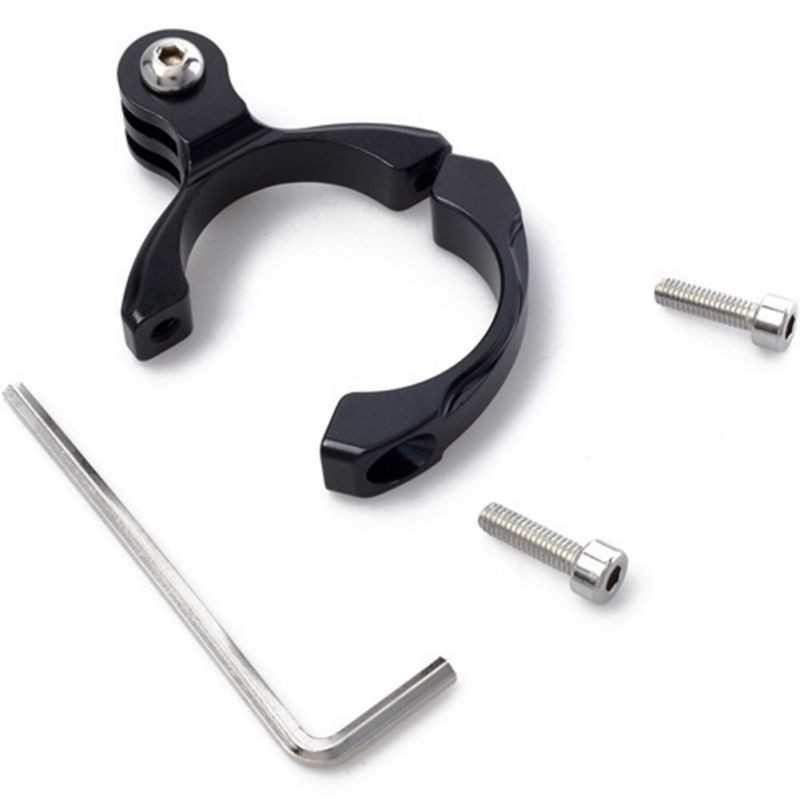 Bike Handlebar Seatpost Mount for GoPro Xiaomi Yi Murah Handle Bar Action Camera Sepeda