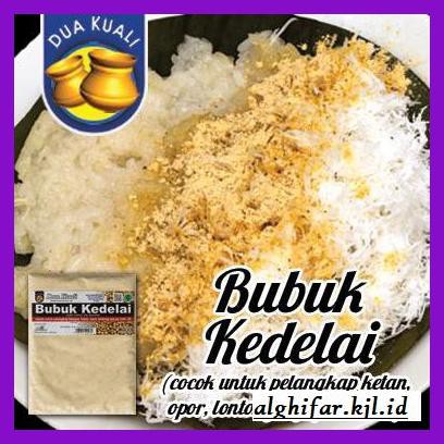 

gnidderdsaus- dua kuali bubuk kedelai - pelengkap ketan/opor/lontong cap go meh -asliiiiii.