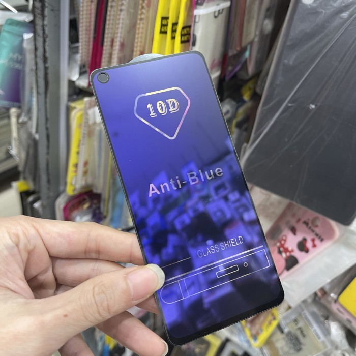 OPPO RENO 5 5F TEMPERED GLASS FULL LAYAR ANTI BLUE ANTI RADIASI