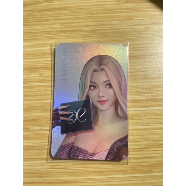 PC HOLO AESPA BLACK MAMBA WINTER NINGNING KARINA