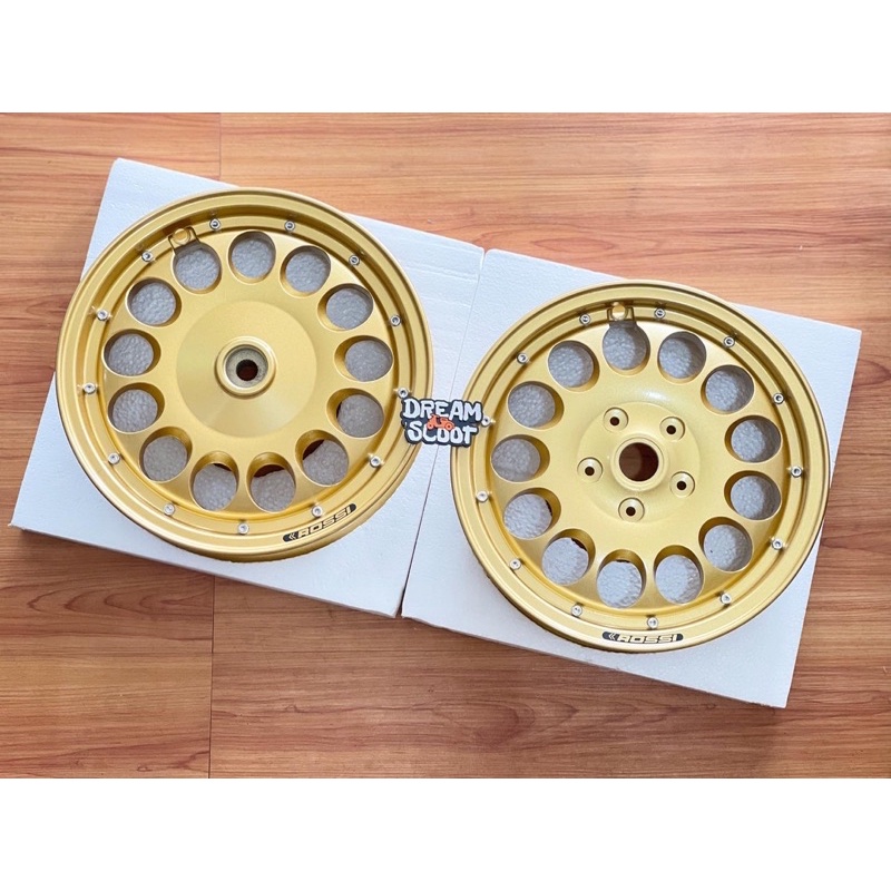 Velg Vrossi Alfaquatro Gold ring 12 Velg Vespa Matic Vespa Sprint Vespa S Vespa LX Vespa primavera