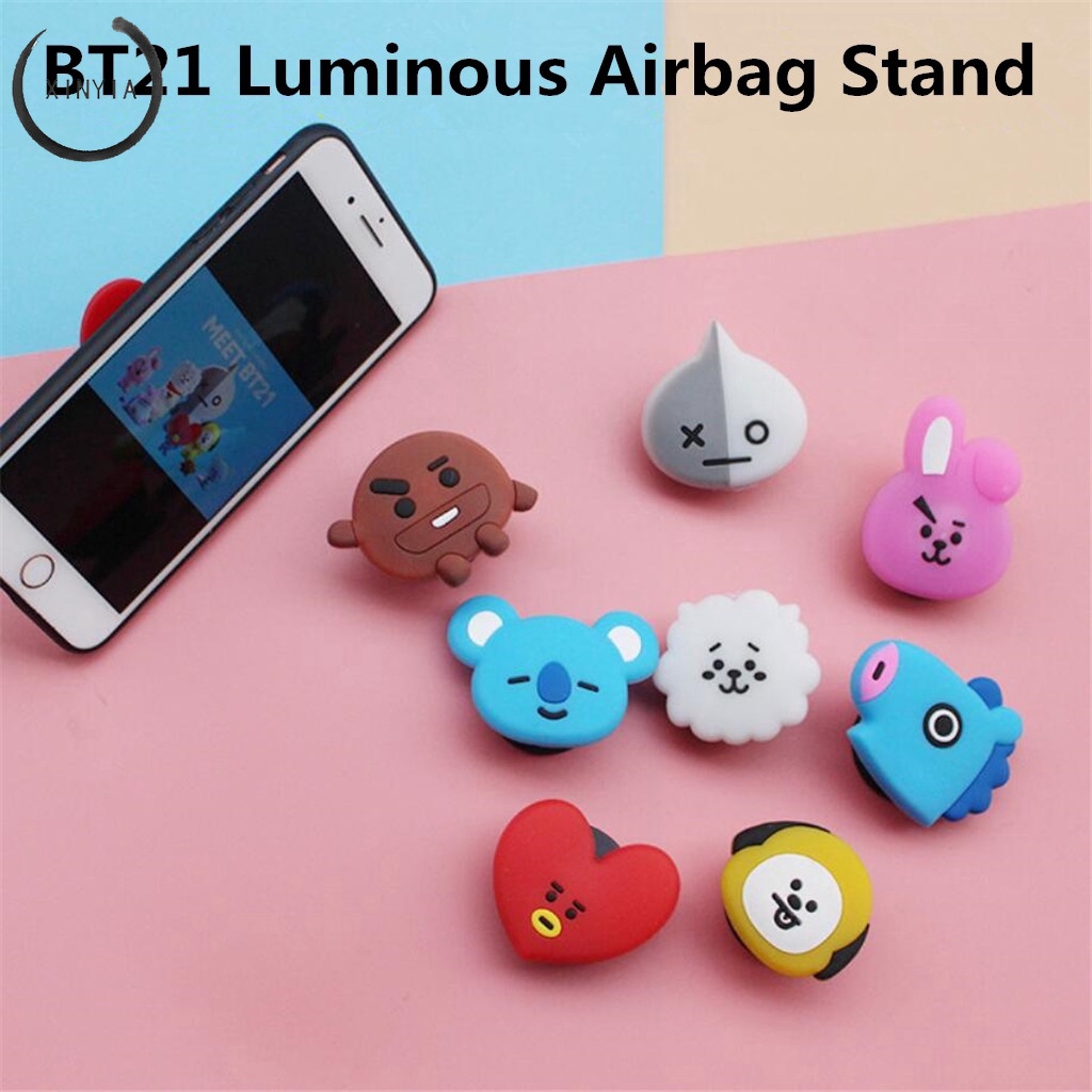 8 Gaya BTS bt21 Holder Handphone untuk Hadiah