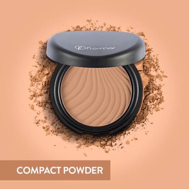 Flormar Compact Powder Matte Poreless Oily Face Bedak Padat Halal