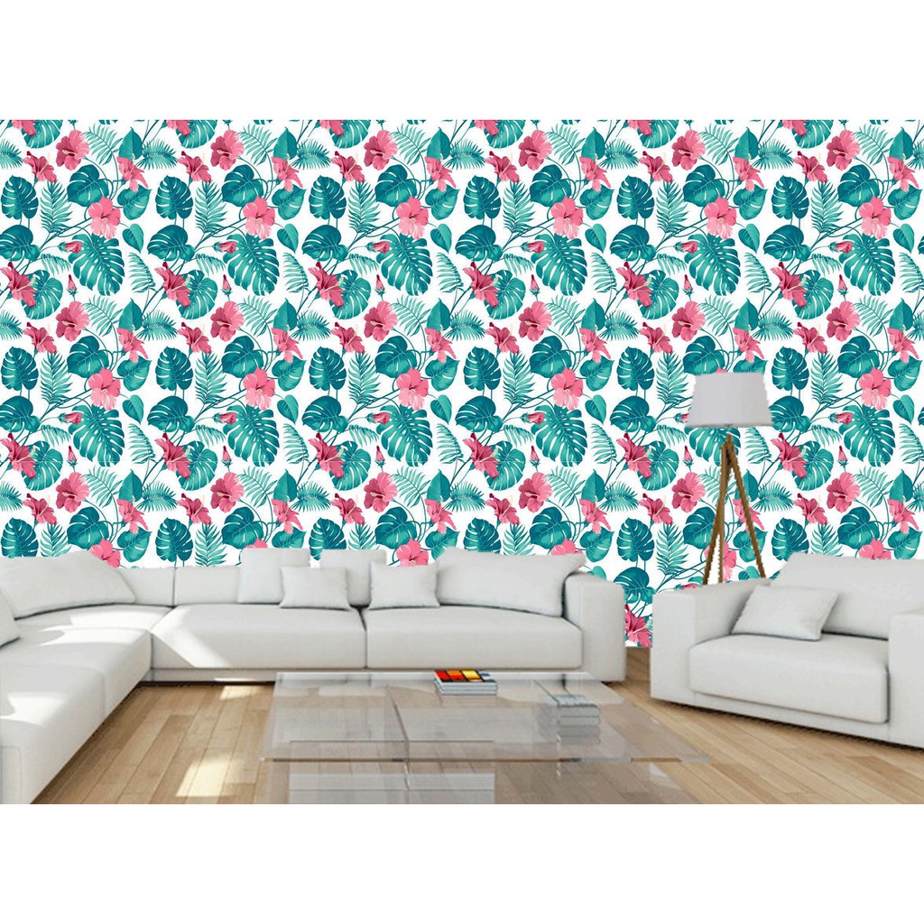 Walpaper Dinding Stiker Wallpaper Sticker Bata Garis Batik Karakter Walpaperdinding Cy1085