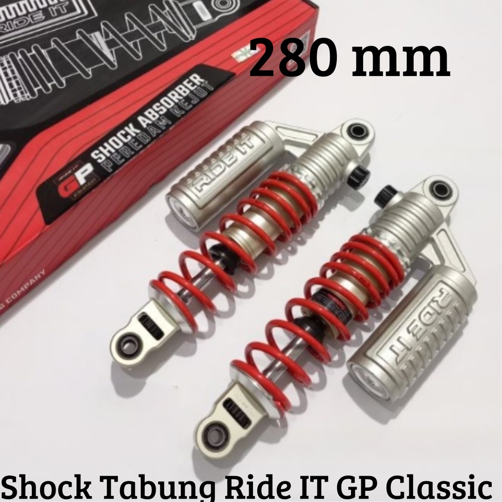 Shock skok  Tabung Ride IT GP Classic model Kyb Doubel Klik 280mm FizR f1zR Fiz R Vega R Jupiter Z
