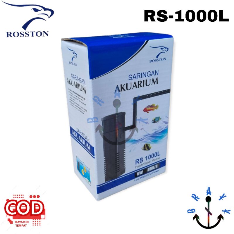 Pompa Internal Filter Aquarium Aquascape Rosston RS 1000L Low Watt