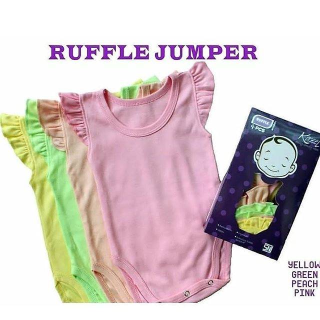 Jumper Bayi Renda Kazel Ruffles Jumper 4pcs