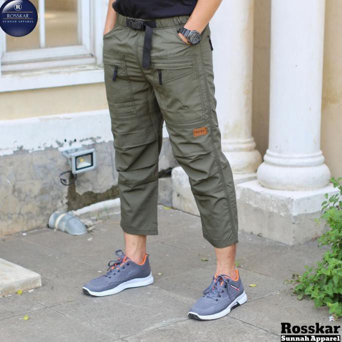 CELANA SIRWAL OUTDOOR ROSSKAR SKT - Hijau Army, M