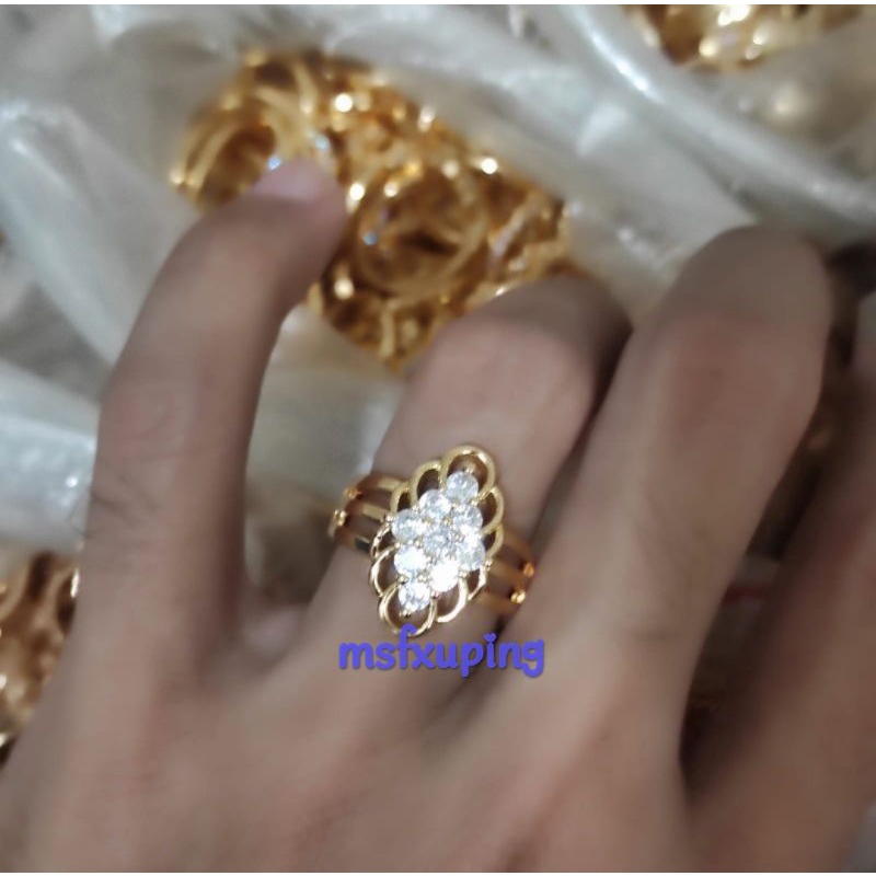 cincin dewasa permata mewah