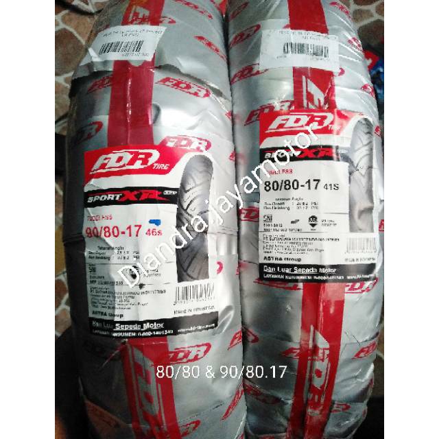 Paket ban tubles sport xr 80/80 + 90/80.17 FREE PENTIL for all bebek honda.yamaha.suzuki