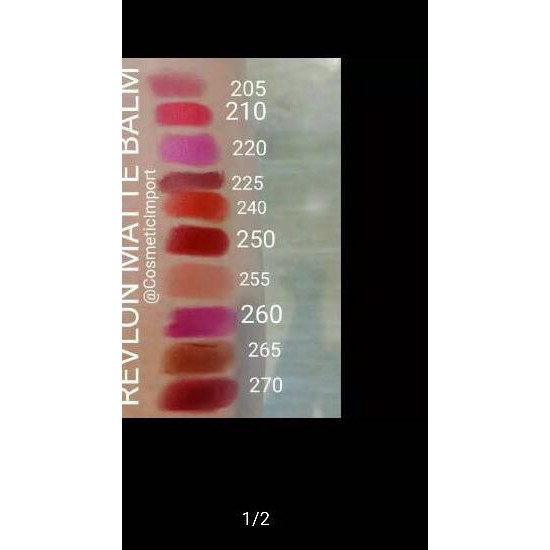 ✤ Revlon Colorburst Matte Balm ➤