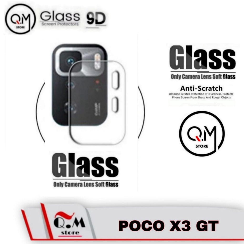 LENSA CAMERA Xiaomi Poco X3 GT Anti Gores Screen Guard Pelindung CAMERA Full 9D