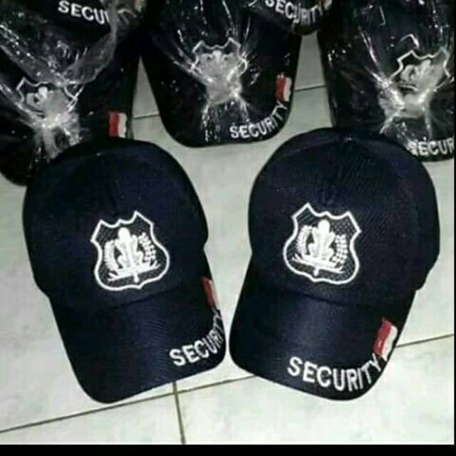 Topi security bordir
