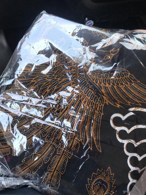 Bswart Batik Hrb026 Kenongo Hem Pendek Padi Pekalongan  M L Xl Batik Pria Murah Batik Lengan Panjang