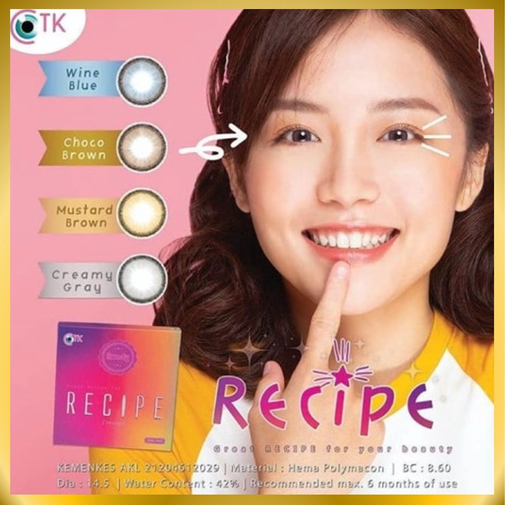 {BISA COD} SOFTLENS RECIPE BY CTK MINUS -3.25 SD -6.00