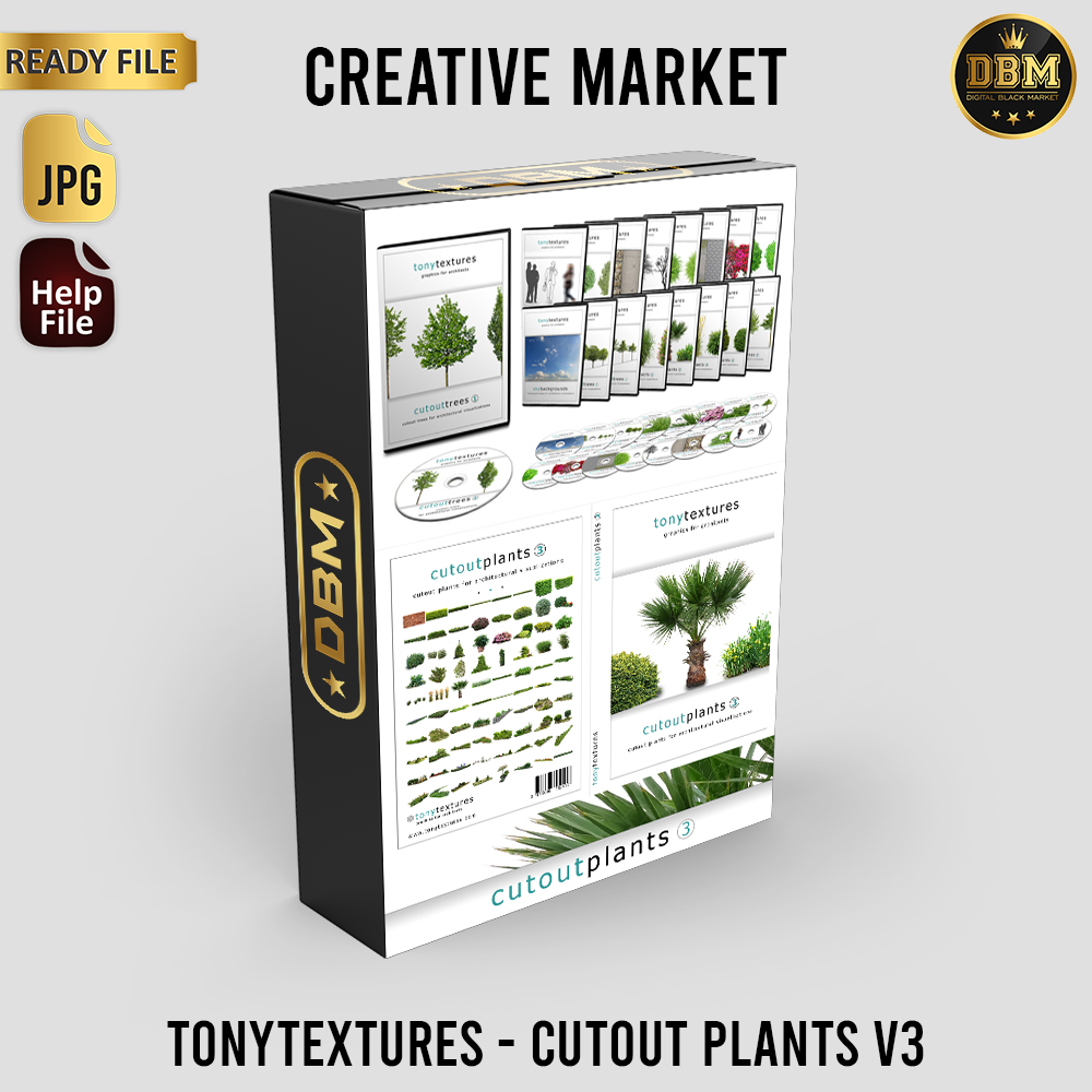 Tonytextures - Cutout Plants V3 - JPEG Ultra HD