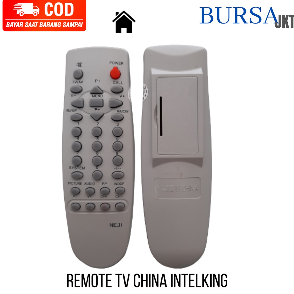 REMOTE TV TABUNG CHINA REMOT TV PENGGANTI MESIN china