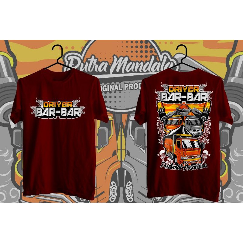 kaos Truk kaos trek kaos truck kaos driver barbar