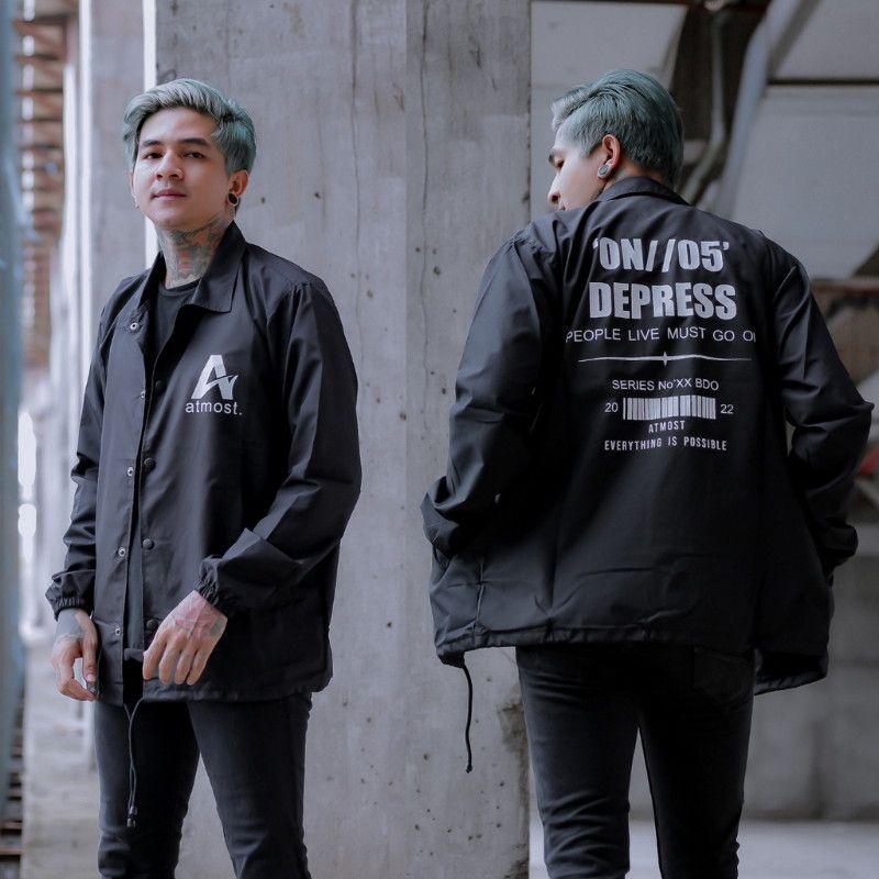 ATMOST-Jaket Coach Pria On Depress