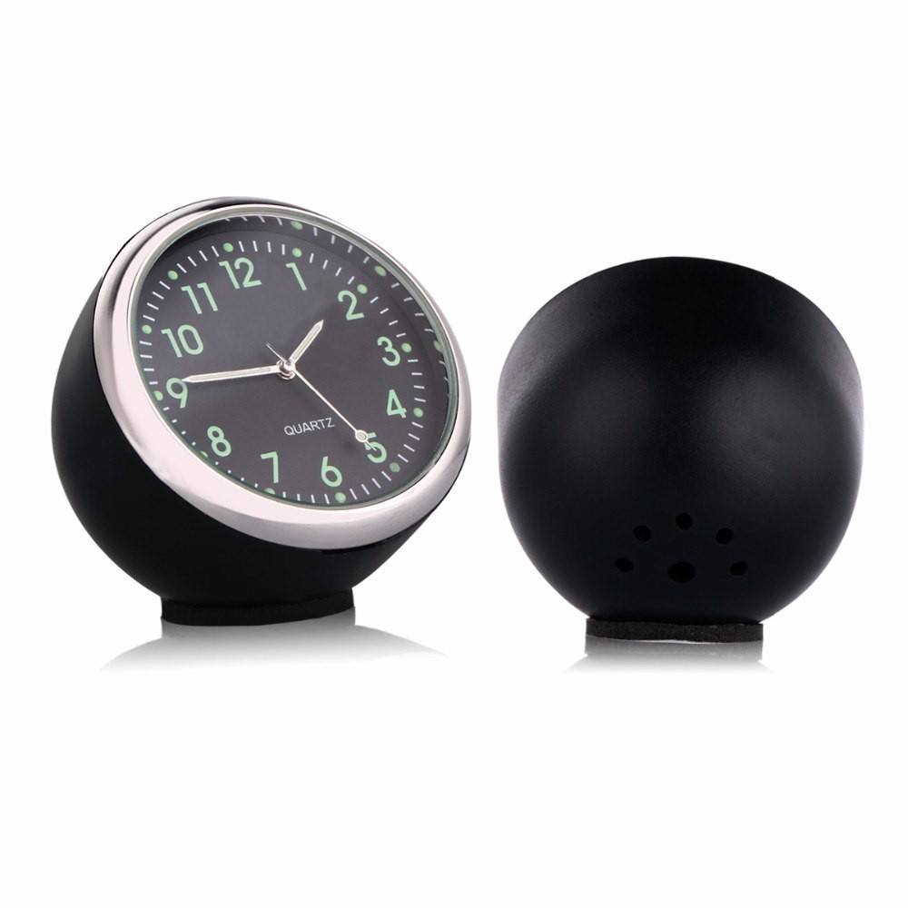 Dekorasi Mobil Jam Mini Quartz Clock Luminous