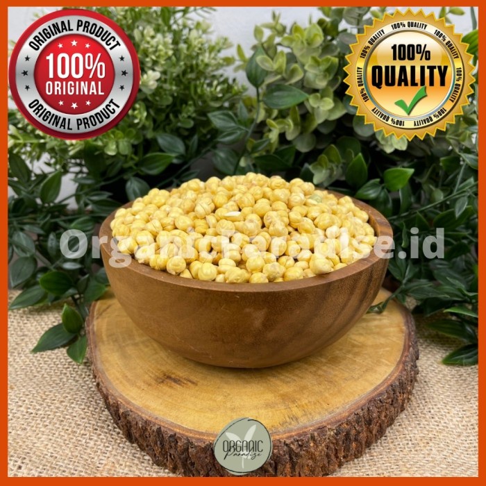 

Kacang Arab Panggang 250 gram / Roasted Chickpea 250 gram / Garbanzo 250 gram