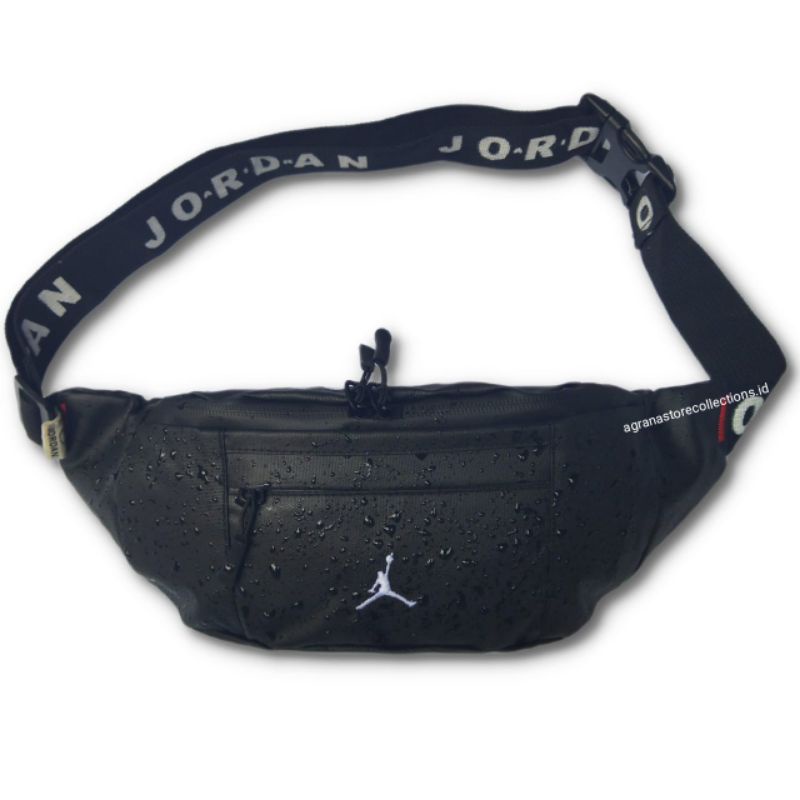 Tas selempang jordan/tas pinggang waterproof/tas waistbag premium