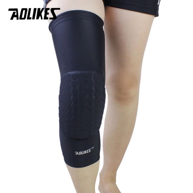 7066 AOLIKES KNEE PAD WRAP SLEEVE SUPPORT DEKER PELINDUNG LUTUT KAKI