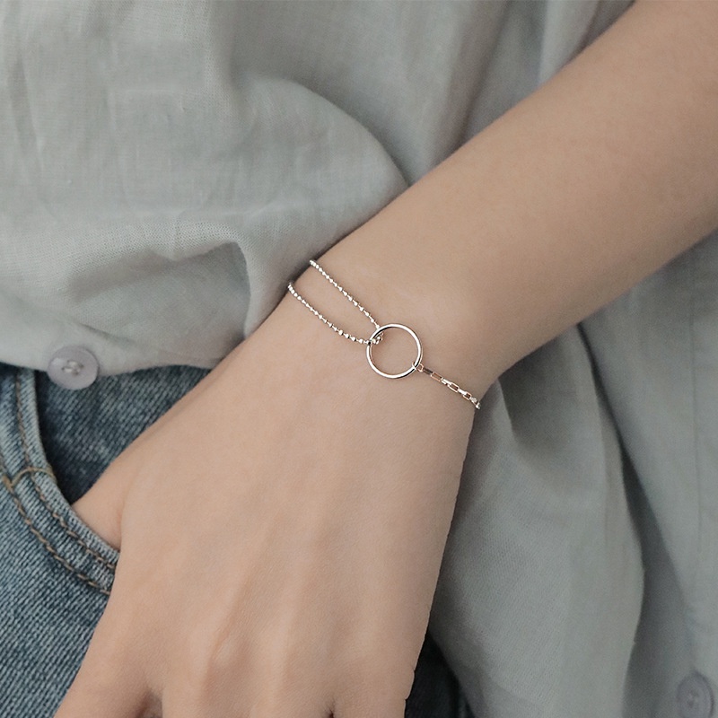 Gelang GL34 Tembaga Lapis S925 Premium Fashion Wanita Gelang Unik Lucu Keren Bagus Banget /Deluna/ BS