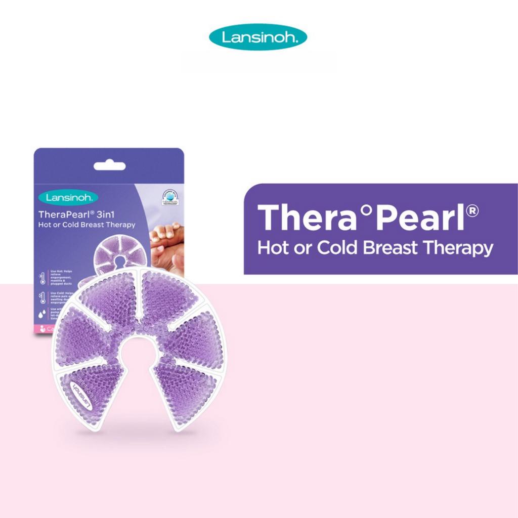 Lansinoh Thera Pearl 3in1 Hot Or Cold Breast Therapy Kompres Payudara Bengkak Isi 2Pcs