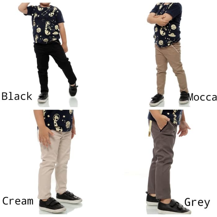  Celana  chinos  anak  laki laki usia 1  sampai 14 tahun  Katun 