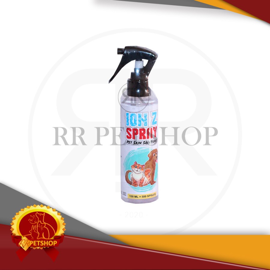 Pembasmi Jamur Scabies Virus Bakteri Hewan Ion Z Spray 150 ml