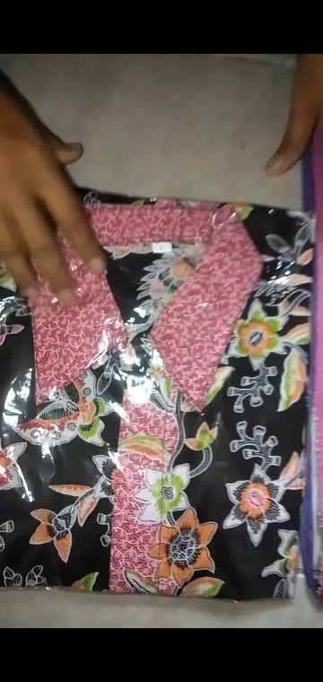 Diskon Bswart Batik Hrb026 Kenongo Hem Pendek Padi Pekalongan M L Xl Batik Pria Murah Modern Grosir