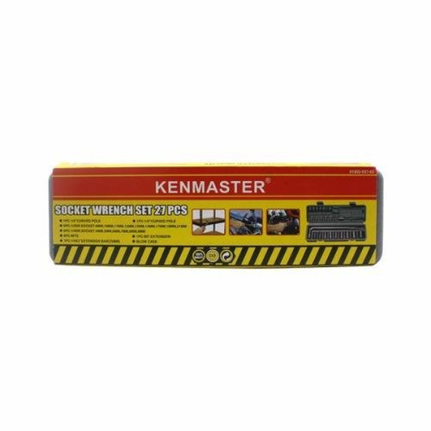 Kenmaster Kunci Sok 27 Pcs - Kunci Sok Socket Kunci Set Motor - KCSO076-4